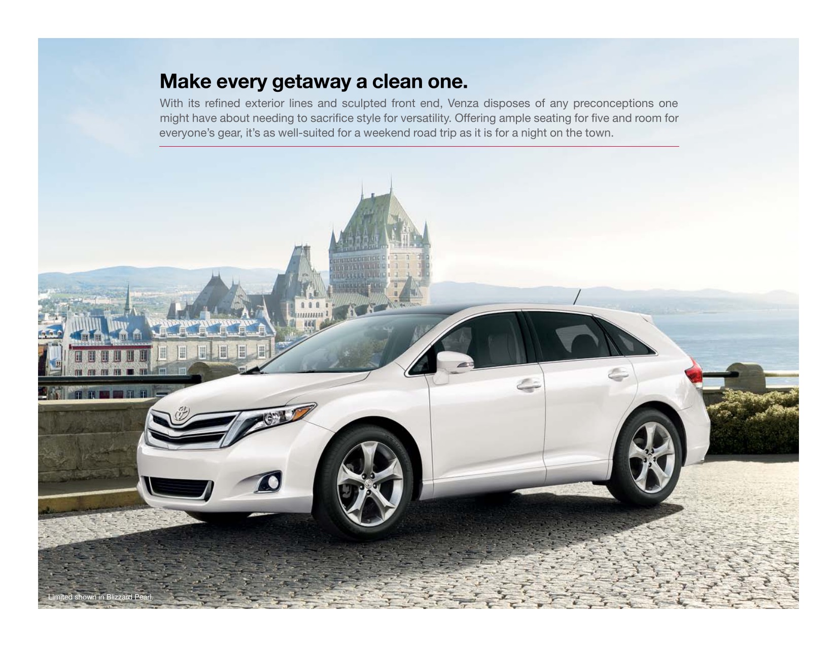 2013 Toyota Venza Brochure Page 4